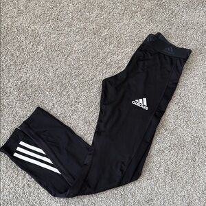 Adidas Mens Techfit Black compression pants